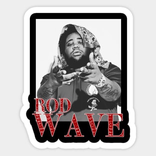 rod wave Sticker